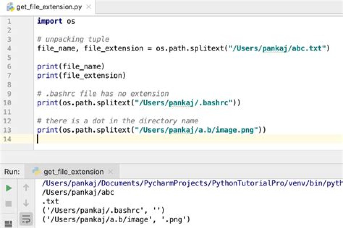 Changing File Extension in Python