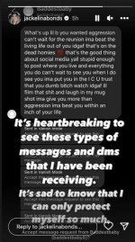 Jackie Love Is Blind Texts